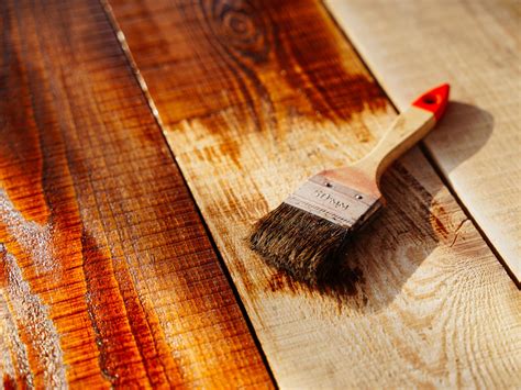 Bricolaje: mancha madera con tinte de tela